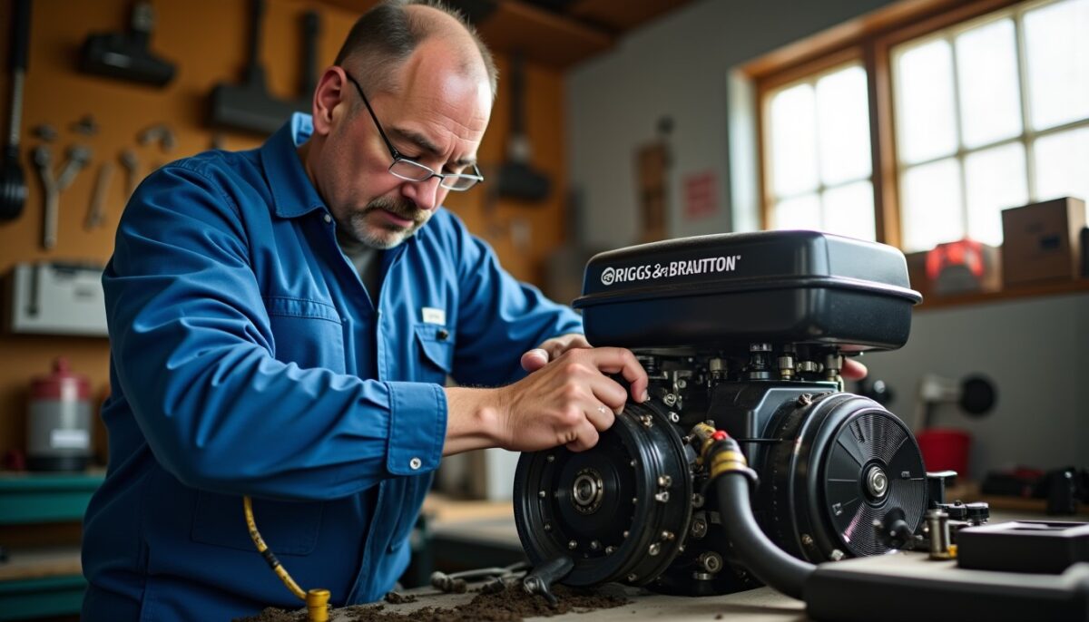 Guide illustré pour installer un ressort régulateur sur un moteur Briggs & Stratton