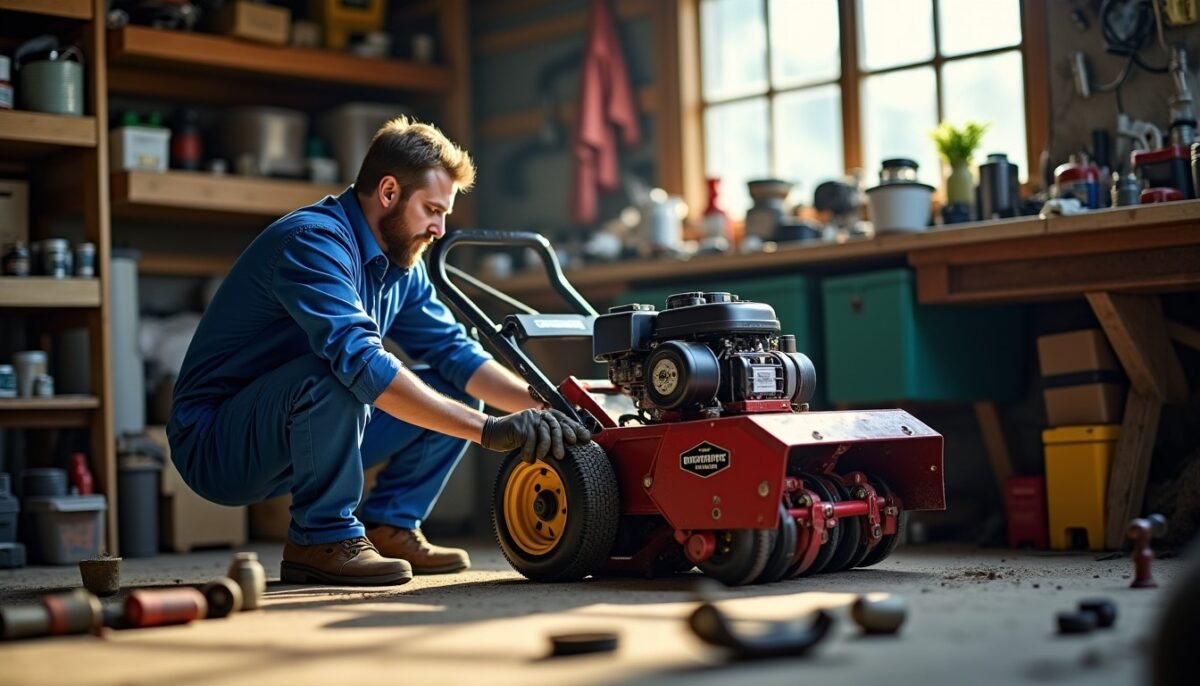 Guide pratique pour remplacer la courroie d'une motobineuse Briggs & Stratton