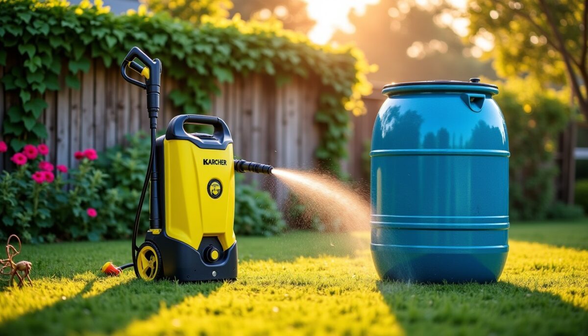 Comment connecter efficacement un Karcher à un récupérateur d'eau pour un nettoyage éco-responsable