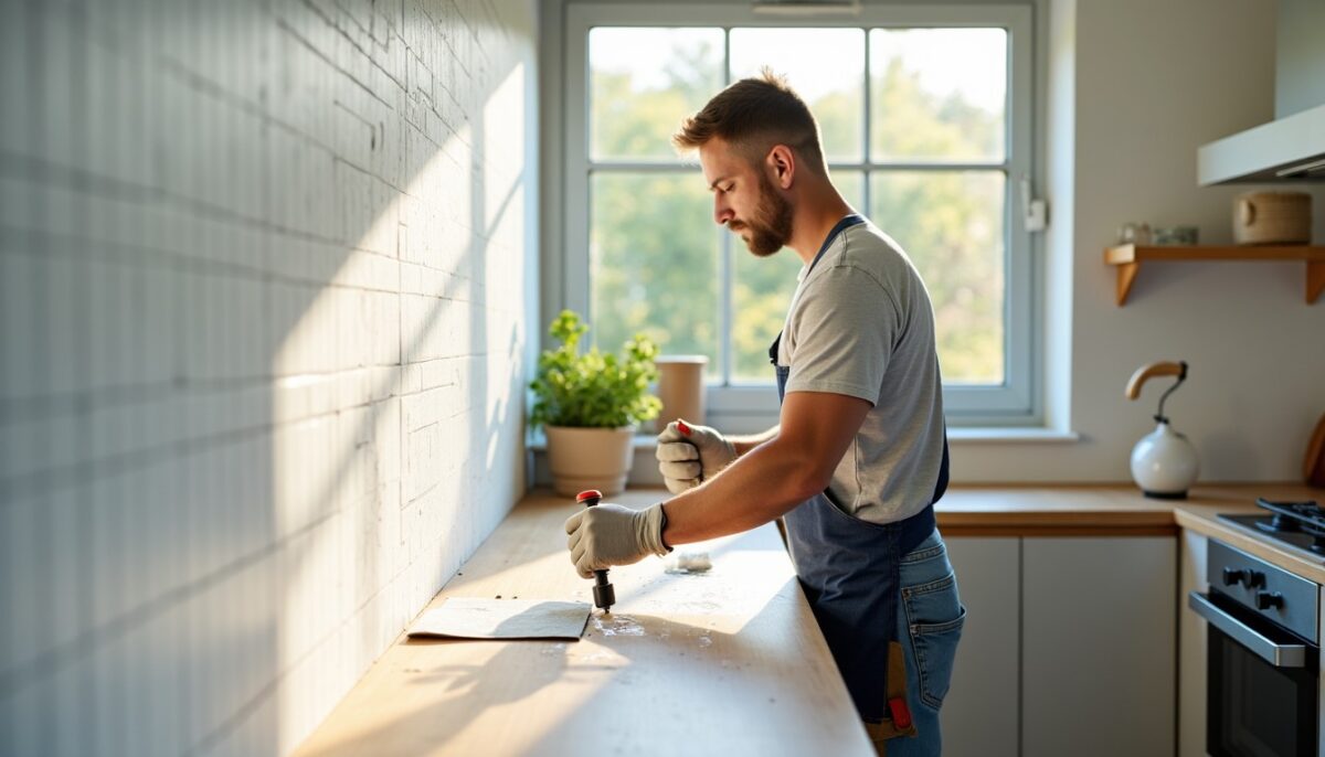 Comment retirer la colle à carrelage du placo sans endommager vos murs