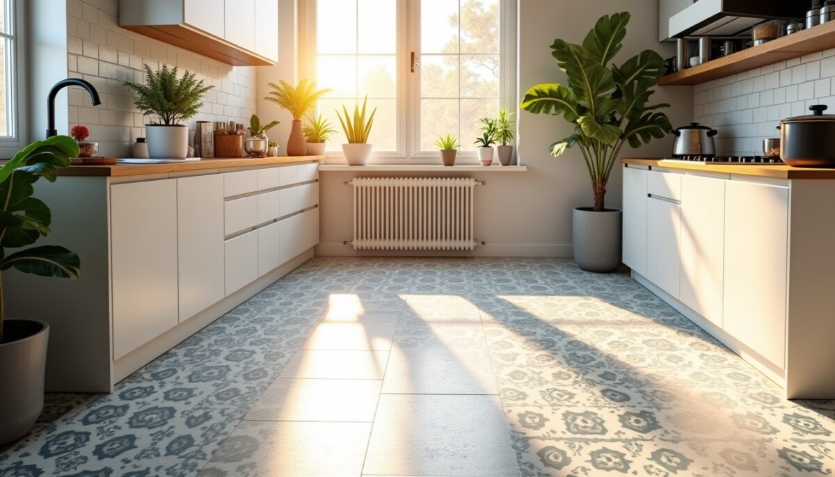 Le carrelage imitation carreaux de ciment : la touche vintage qui transforme nos intérieurs