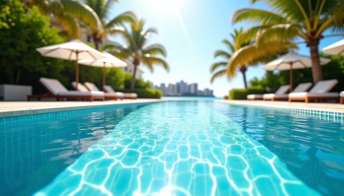 Piscine avec plage immergée : découvrez ses atouts et ses limites