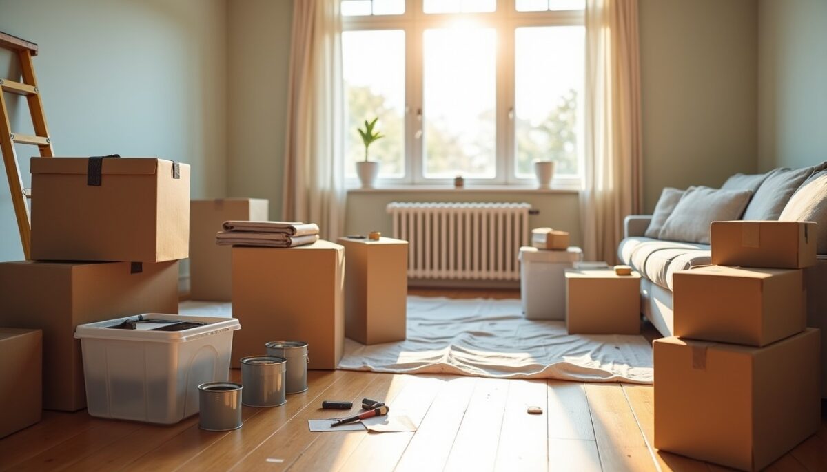Comment organiser le rangement de vos affaires pendant les travaux à la maison ?