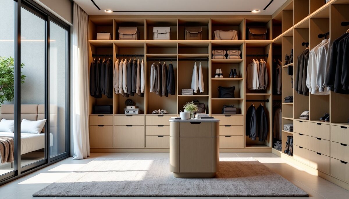 Guide pratique pour créer un dressing sur mesure et harmonieux dans votre intérieur