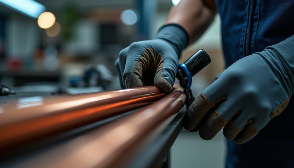 Techniques efficaces pour plier un tube en cuivre sans risque de déformation ni de fissure