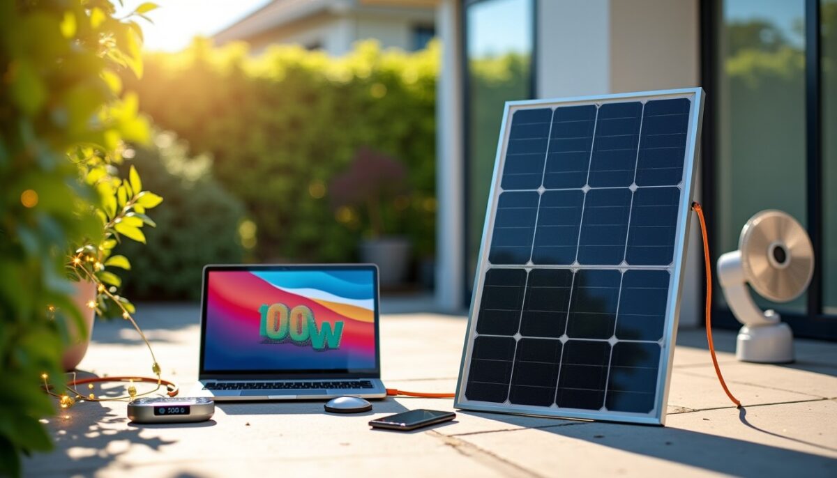 Quels appareils peut alimenter un panneau solaire de 1000W ?