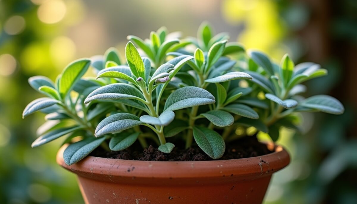Sauge en pot : astuces incontournables pour une culture florissante