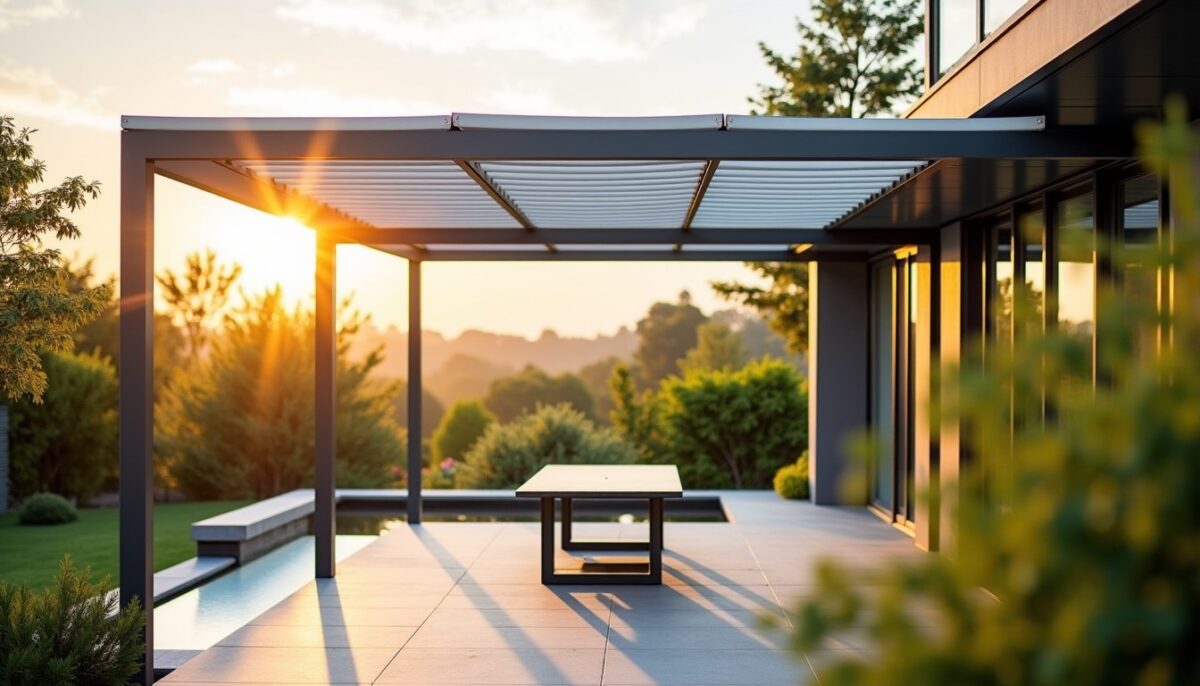 Pergola bioclimatique : les essentiels à contrôler avant d'investir