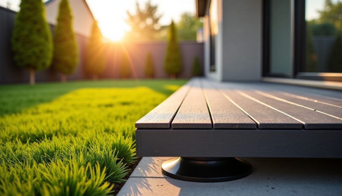 Terrasse composite sur plots : guide pour créer une structure solide et durable