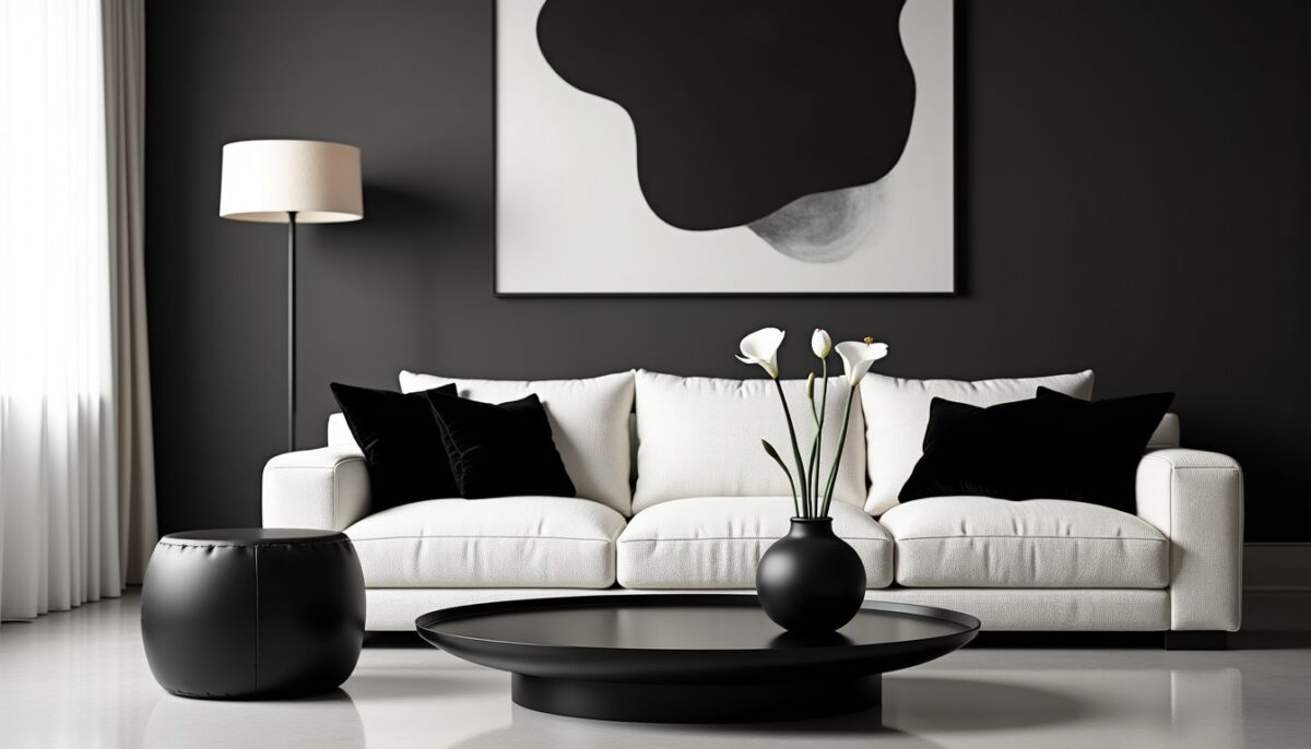 Décoration Noir et Blanc : L’Authenticité Revisitée avec Élégance