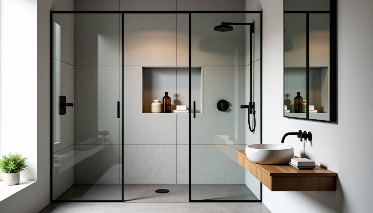 Douche compacte : astuces ingénieuses pour un espace chic et optimisé