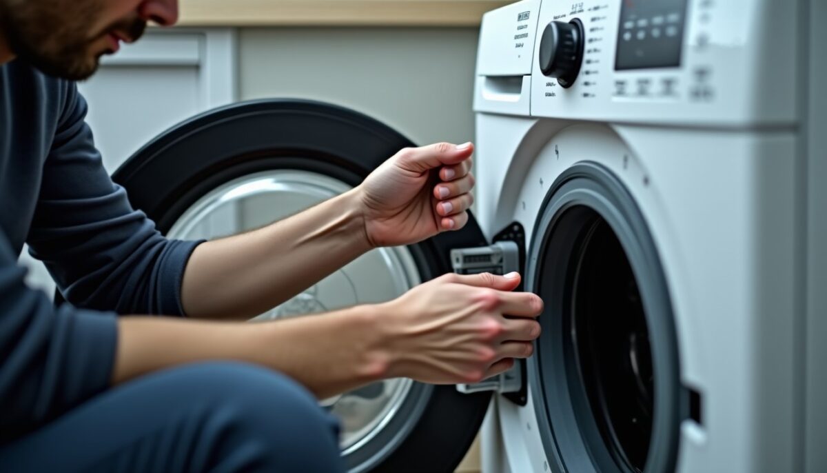 Comment désactiver temporairement la sécurité de la porte d’un lave-linge en panne : astuces et précautions