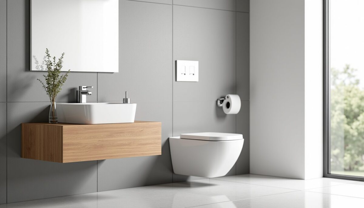 Est-il possible d'installer des toilettes directement dans la salle de bain ?