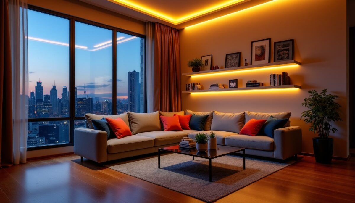 Guide pratique pour sublimer votre intérieur grâce aux rubans LED modernes