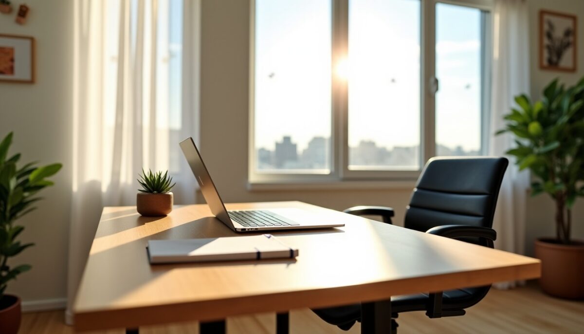 Optimiser l'aménagement de votre bureau à domicile pour booster votre productivité