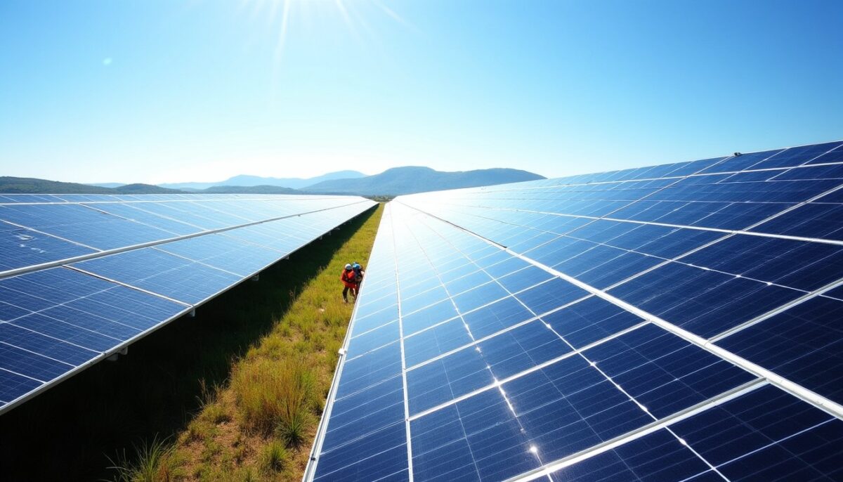 Combien rapporte une installation photovoltaïque de 10 000 m² ? Analyse des revenus potentiels